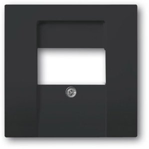 Фото ABB Future Linear 2CKA001710A3903 Крышка для информационной розетки (USB/VGA/HDMI, черный бархат)
