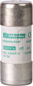 Фото Schneider Electric DF3FA100 Предохранитель тип ам,размер 22х58.100а.striker