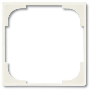 Фото ABB Basic55 2CKA001726A0234 Вставка декоративная в рамку (chalet-белый)
