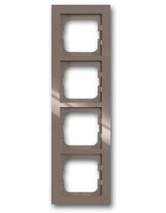 Фото ABB Busch-axcent 2CKA001754A4474 Рамка 4-постовая (entree-серая)