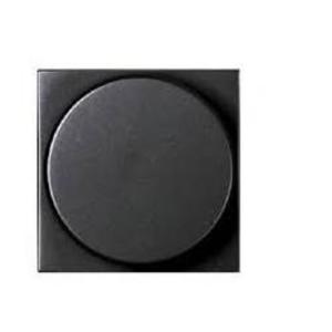 Фото ABB Zenit 2CLA226090N1801 Светорегулятор поворотный (ЭПРА 1-10В DC, 700 Вт, подсветка, под рамку, скрытая установка, 2 модуля, антрацит)