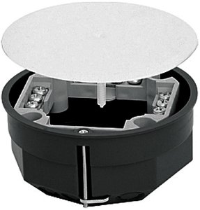 Фото EKF plc-kmp-020-023 Коробка распаячная КМП-020-023 для полых стен с металлическими лапками, клеммником и крышкой (97х50) PROxima