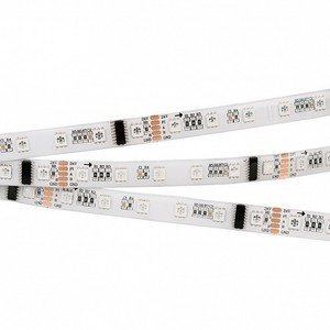 Фото Arlight DMX-5000SE RGB 024496 Светодиодная лента 24В (5060, IP65, 300 LEDx6, 5 м)
