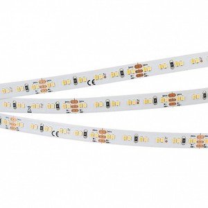 Фото Arlight Microled-5000HP White-MIX 8mm 024504 Светодиодная лента 24В (2216, IP33, 240 LED/m, LUX, 5 м)