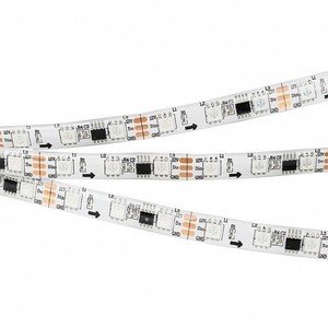 Фото Arlight SPI 2-5000SE RGB 2x 026366 Светодиодная лента 12В (5060, IP65, 300 LED, 5 м)