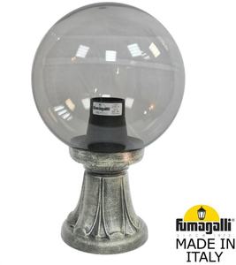 Фото Fumagalli Minilot/G250 G25.111.000.BZE27 Светильник наземный на низкой ножке 390 мм (корпус античная бронза, плафон дымчатый)