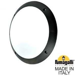 Фото Fumagalli Lucia 1R3.000.000.AYE27 Светильник-бра уличный 300 мм (корпус черный, плафон матовый)