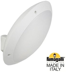 Фото Fumagalli Remi/Lucia 1R3.602.000.WYE27 Светильник настенный наклонный уличный 255 мм (корпус белый, плафон матовый)