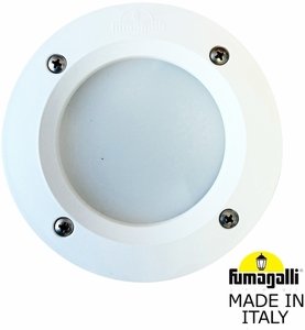 Фото Fumagalli Leti 100 Round 2C1.000.000.WYG1L Подсветка ступеней (корпус белый, плафон матовый)