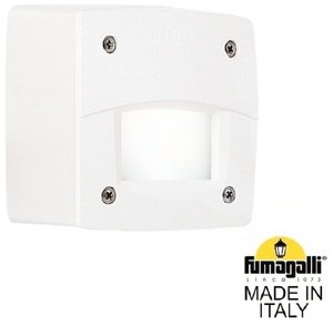 Фото Fumagalli Extraleti 100 Square-El 3S3.000.000.WYG1L Подсветка ступеней 120 мм (корпус белый, плафон матовый)