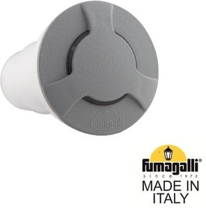 Фото Fumagalli Ceci 90-3L 1F3.000.000.LXU1L Тротуарный светильник (корпус серый, плафон матовый)