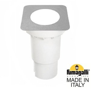 Фото Fumagalli Ceci 90-Sq 1F4.000.000.LXU1L Тротуарный светильник (корпус серый, плафон матовый)