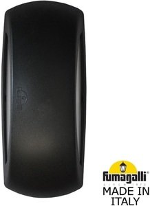 Фото Fumagalli Francy 1A1.000.000.AYF1R Светильник уличный настенный 130 мм (корпус черный, плафон матовый)