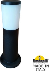 Фото Fumagalli Amelia 400 DR2.574.000.AYF1R Столбик освещения садовый 400 мм (корпус черный, плафон молочный)