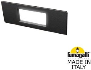 Фото Fumagalli Nina 150 6C1.000.000.AXJ1L Подсветка ступеней 50 мм (корпус черный, плафон прозрачный)