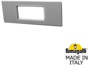 Фото Fumagalli Nina 150 6C1.000.000.LXJ1L Подсветка ступеней 50 мм (корпус серый, плафон прозрачный)