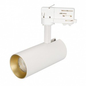 Фото Arlight 027469 Светильник светодиодный SP-POLO-TRACK-LEG-R65-8W Day4000 (вставка золото)