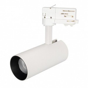 Фото Arlight 027479 Светильник светодиодный SP-POLO-TRACK-LEG-R65-8W White5000 (вставка черная)