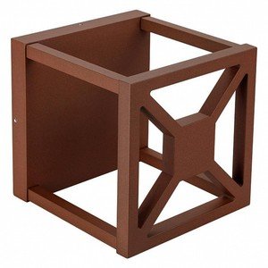 Фото Arlight 024390 Светильник светодиодный LGD-Wall-Cub-4R-12W Warm White (коричневый)