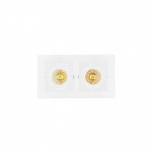 Фото Arlight 024128 Светильник светодиодный CL-KARDAN-S180x102-2x9W White (белый, 38 deg)