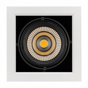 Фото Arlight 026499 Светильник светодиодный CL-KARDAN-S190x190-25W Day (белый/черный, 30 deg)