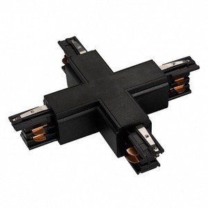 Фото Arlight 026143 Коннектор крестовой LGD-4TR-CON-X-BK