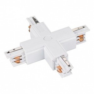Фото Arlight 026142 Коннектор крестовой LGD-4TR-CON-X-WH