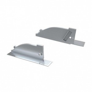 Фото Arlight 026791 Заглушка для ALM-ARC-SIDE (отверстие, левая, серая)