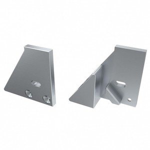 Фото Arlight 026738 Заглушка для ALM-GLASS-10 с опорой (отверстие, левая)