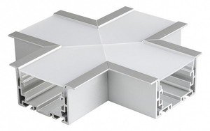 Фото Arlight S2-LINIA69-F-X90 021281 Угол крестовой 150x35x150 мм (90°)