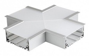 Фото Arlight S2-LINIA94-F-X90 021286 Угол крестовой 200x35x200 мм (90°)