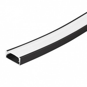 Фото Arlight ARH-WAVE-2000 BLACK 024378 Профиль 2000x17.7x39 мм