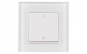 Фото Arlight 020945 Панель одноклавишная Knob SR-2833K1-RF-UP White (3V, 1 зона)