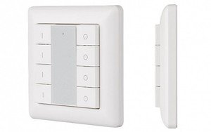 Фото Arlight 021460 Панель Knob SR-2853K8-RF-UP White (3V, 4 зоны)