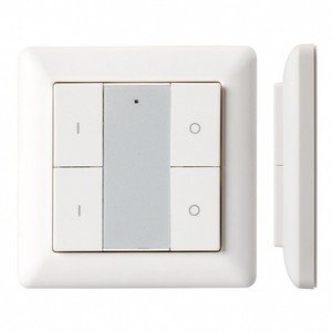 Фото Arlight 021369 Панель кнопочная Knob SR-KN9550K4-UP White (KNX, DIM)