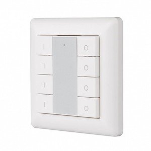 Фото Arlight 021370 Панель кнопочная Knob SR-KN9550K8-UP White (KNX, DIM)