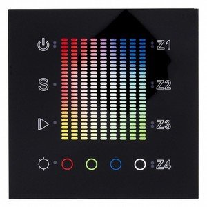 Фото Arlight 020239 Панель сенсорная SR-2300TP-IN Black (DALI, RGBW)