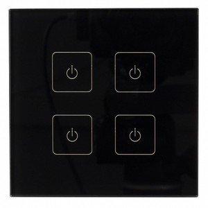 Фото Arlight 019471 Панель сенсорная SR-2400TL-IN Black (DALI, DIM)
