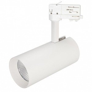 Фото Arlight 027456 Светильник светодиодный SP-POLO-TRACK-LEG-R85-15W Warm3000 (белый, вставка белая)