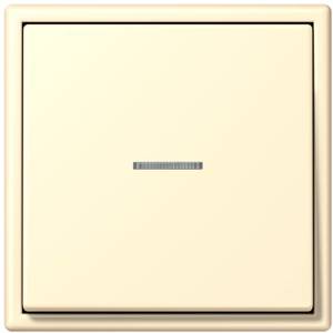 Фото Jung Le Corbusier LC990KO532001 Клавиша одиночная с окошком (blanc)
