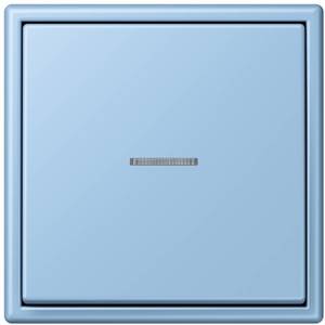 Фото Jung Le Corbusier LC990KO532021 Клавиша одиночная с окошком (outremer moyen)