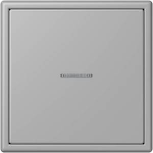 Фото Jung Le Corbusier LC990KO532012 Клавиша одиночная с окошком (gris moyen)