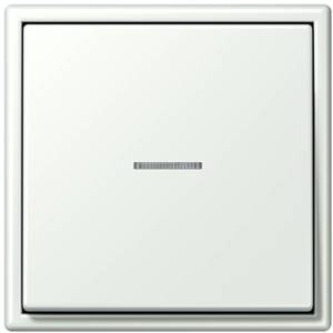 Фото Jung Le Corbusier LC990KO532024 Клавиша одиночная с окошком (outremer gris)