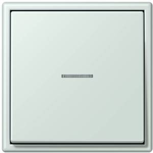 Фото Jung Le Corbusier LC990KO532034 Клавиша одиночная с окошком (céruléen pâle)