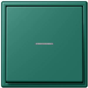 Фото Jung Le Corbusier LC990KO532040 Клавиша одиночная с окошком (vert anglais)