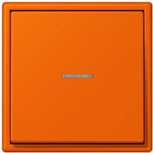 Фото Jung Le Corbusier LC990KO532080 Клавиша одиночная с окошком (orange)