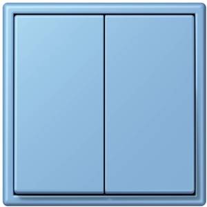 Фото Jung Le Corbusier LC9954320N Клавиша двойная (bleu céruléen 59)