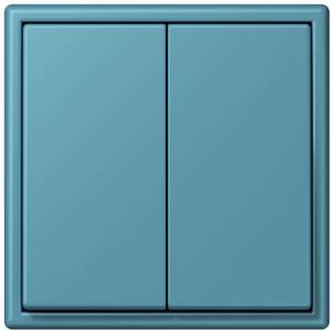 Фото Jung Le Corbusier LC99532031 Клавиша двойная (céruléen vif)