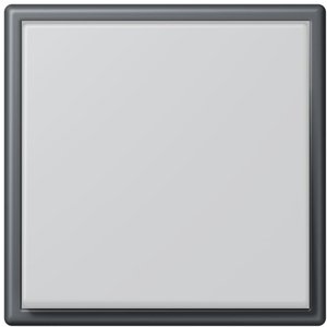Фото Jung Le Corbusier LC98132010 Рамка 1-постовая (универсальная, gris fonce 31)