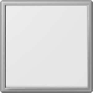 Фото Jung Le Corbusier LC98132012 Рамка 1-постовая (универсальная, gris moyen)
